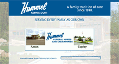 Desktop Screenshot of hummelcares.com