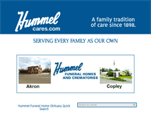 Tablet Screenshot of hummelcares.com